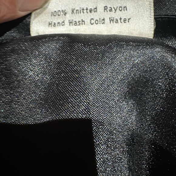 1980s Chantik Pearl, Beaded, Sequin Adorned Rayon Vest - Picture 6 of 6